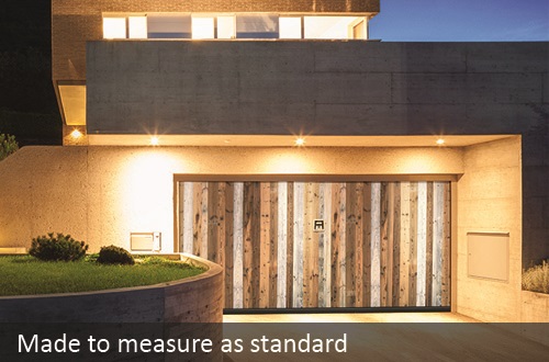 Silvelox doors are made to measure as standard 